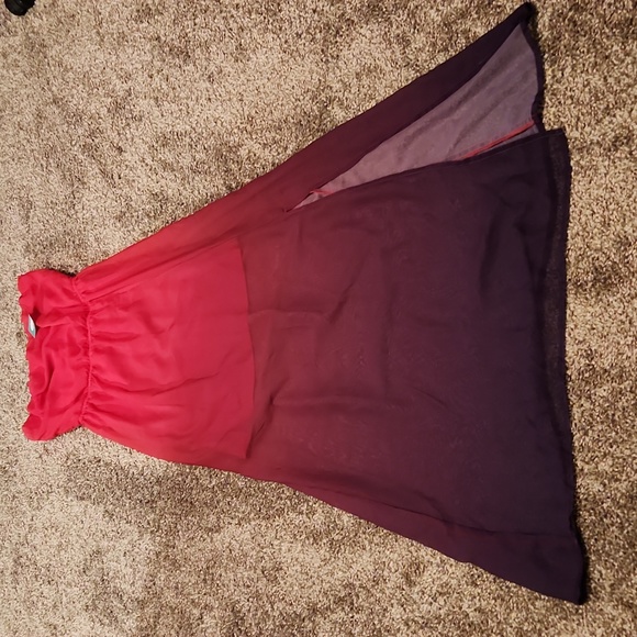 NWT Strapless Ombre Dress - Picture 3 of 6
